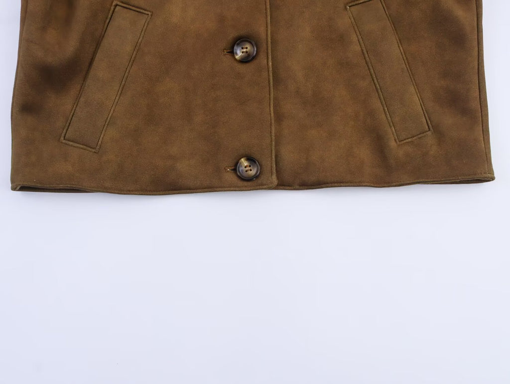 Suede Jacket - Lavvi | Boutique Fashion