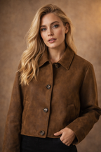 Suede Jacket - Lavvi | Boutique Fashion