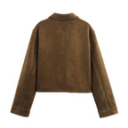 Suede Jacket - Lavvi | Boutique Fashion